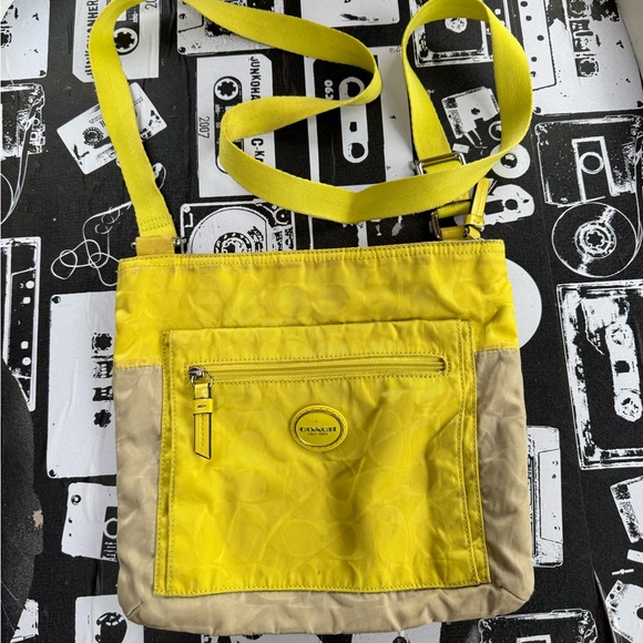 Coach Signature Nylon File Bag - Picture 10 of 10